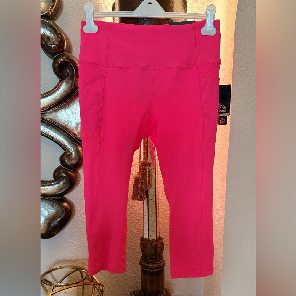 RBX Pink Cropped Leggings Size XL DISCOUNT SHIP